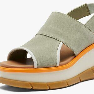 Sorel Women's Joanie III Slingback Sandals Size 9 Green